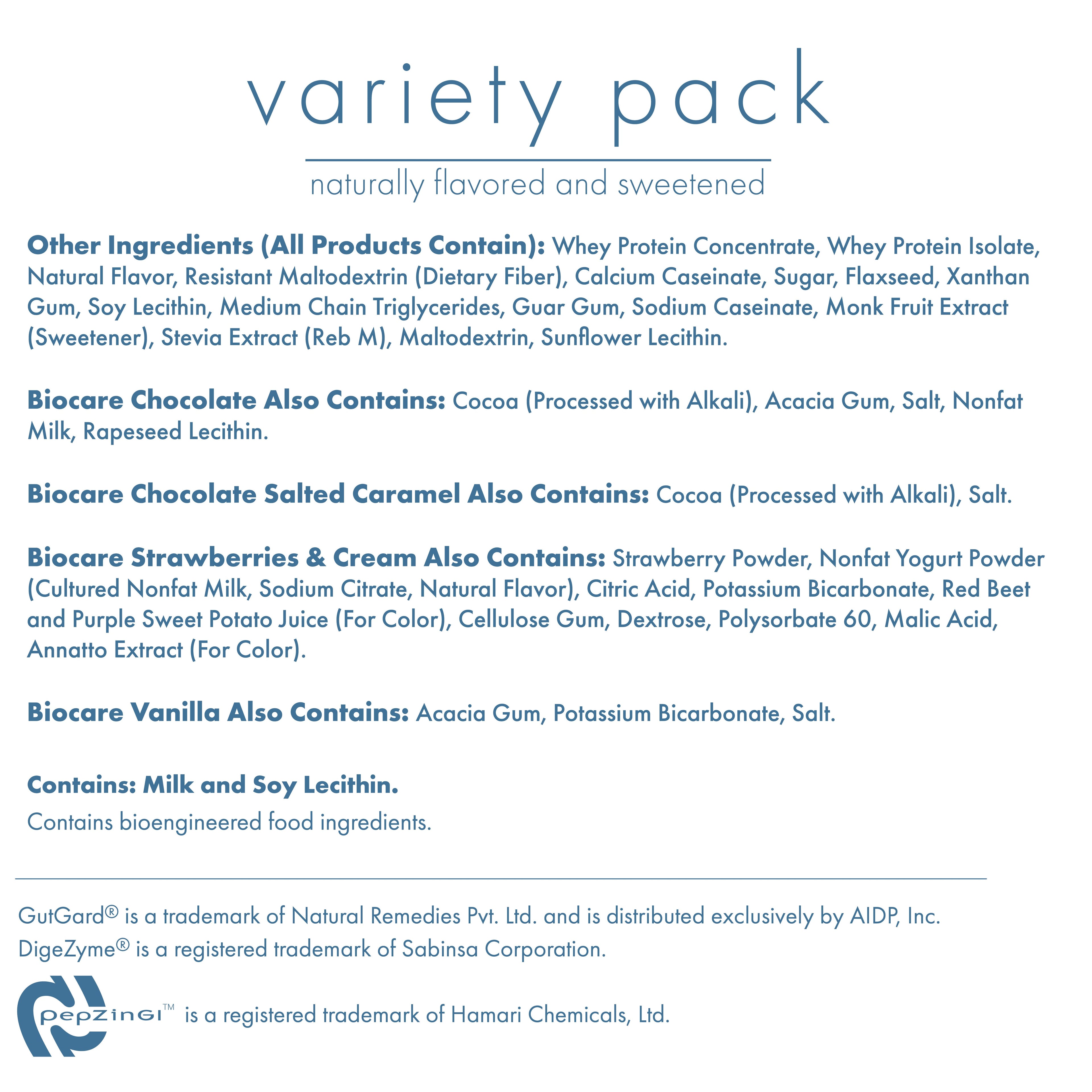 30G Protein Beverage Variety Pack (7-Count)